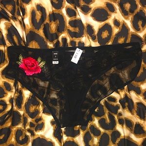 Women’s plus size sexy sheer underwear